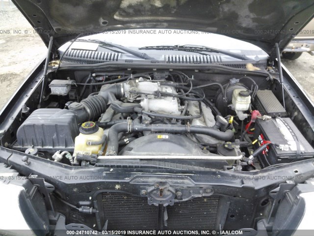 5LMEU88H04ZJ29532 - 2004 LINCOLN AVIATOR 黑色 照片 10