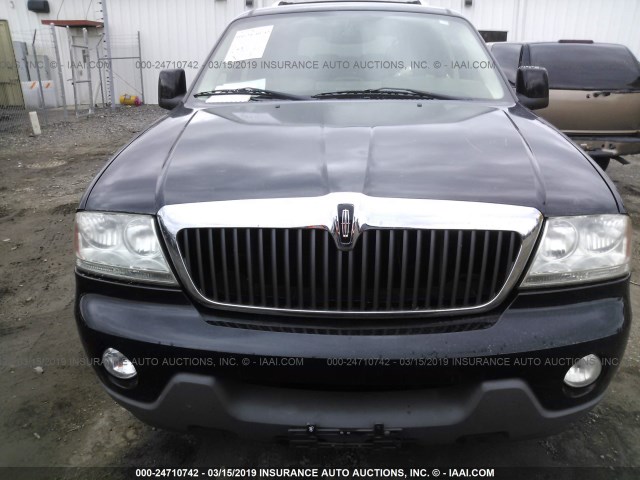 5LMEU88H04ZJ29532 - 2004 LINCOLN AVIATOR 黑色 照片 6