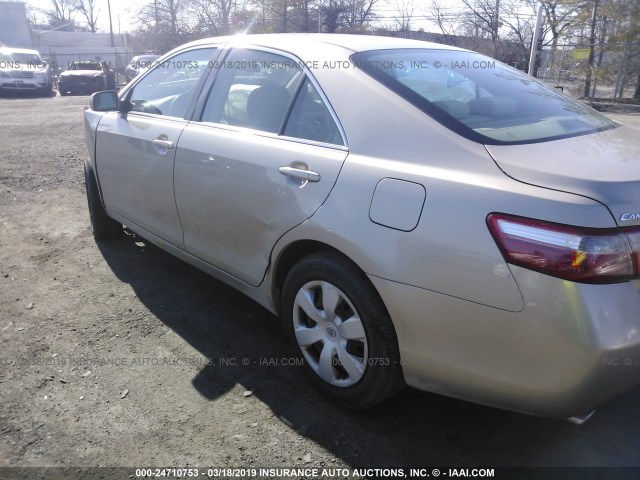 4T1BK46K17U546565 - 2007 TOYOTA CAMRY NEW GENERAT LE/XLE/SE TAN photo 3