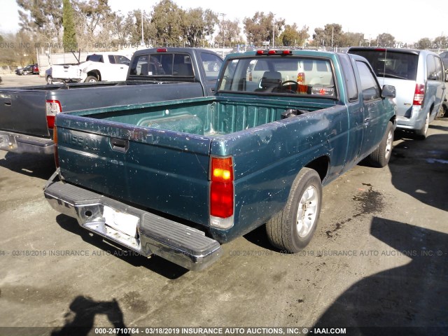 1N6SD16S7VC313738 - 1997 NISSAN TRUCK KING CAB SE/KING CAB XE GREEN photo 4