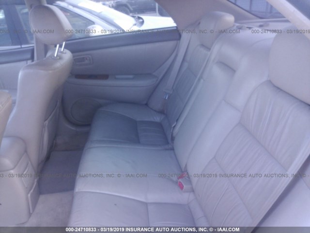 JT8BF28G1Y5098442 - 2000 LEXUS ES 300 BEIGE photo 8