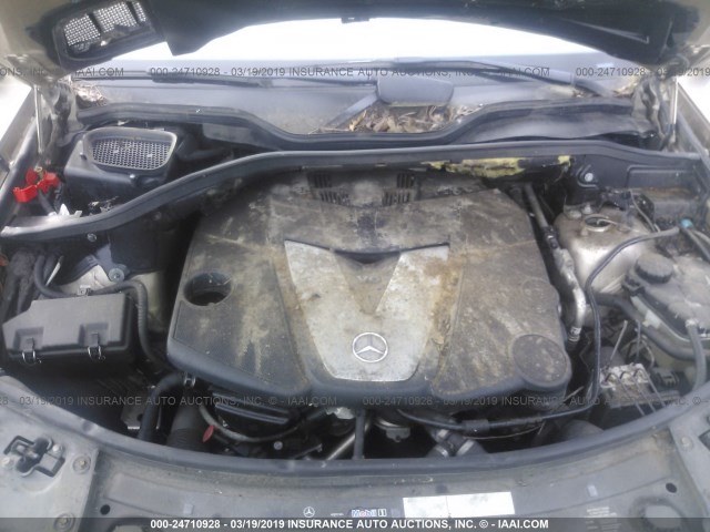 4JGBB22E47A179215 - 2007 MERCEDES-BENZ ML 320 CDI GOLD photo 10