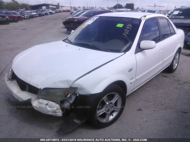 JM1BJ225830141137 - 2003 MAZDA PROTEGE DX/LX/ES WHITE photo 6