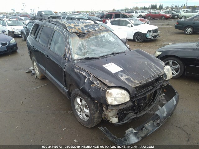 KM8SC13D26U037357 - 2006 HYUNDAI SANTA FE GLS/LIMITED BLACK photo 6