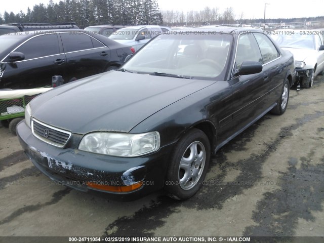 JH4UA2659TC003350 - 1996 ACURA 2.5TL GREEN photo 2