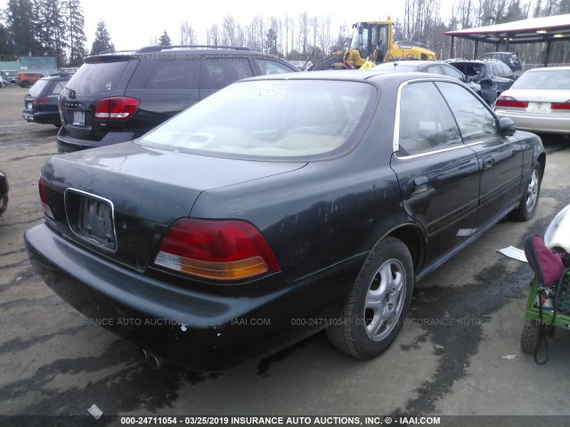 JH4UA2659TC003350 - 1996 ACURA 2.5TL GREEN photo 4