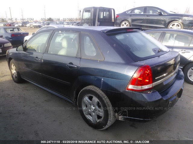 1G1ZU64895F341411 - 2005 CHEVROLET MALIBU MAXX LT BLUE photo 3