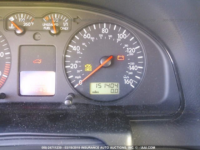 WVWBH63BX1P047112 - 2001 VOLKSWAGEN PASSAT GLX 银色 照片 7