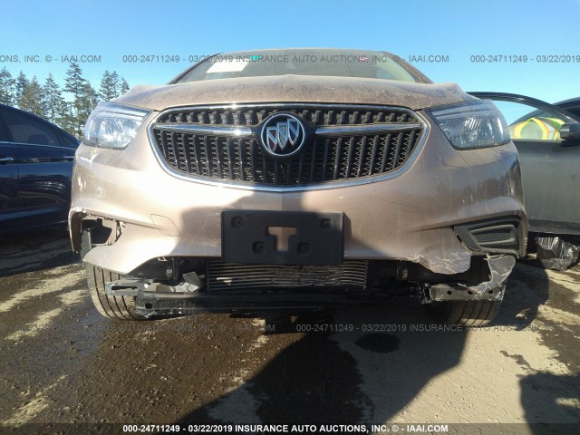 KL4CJASB7JB655948 - 2018 BUICK ENCORE PREFERRED GOLD photo 6