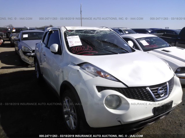 JN8AF5MR7DT207521 - 2013 NISSAN JUKE S/SV/SL WHITE photo 6