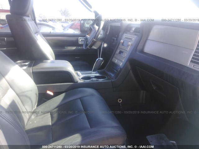 5LMFU27557LJ21264 - 2007 LINCOLN NAVIGATOR 银色 照片 5