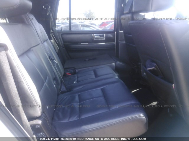 5LMFU27557LJ21264 - 2007 LINCOLN NAVIGATOR 银色 照片 8
