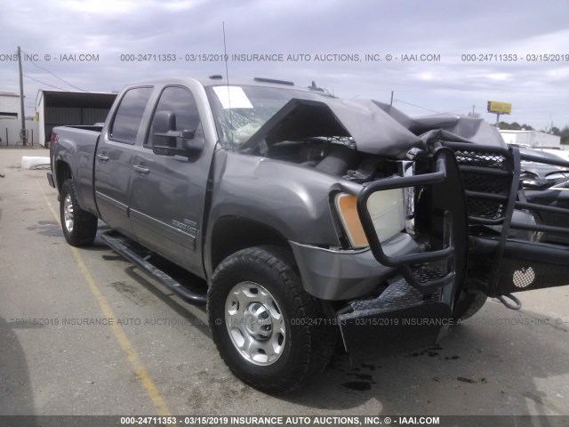 1GTHK63689F151971 - 2009 GMC SIERRA K2500 SLT GRAY photo 1