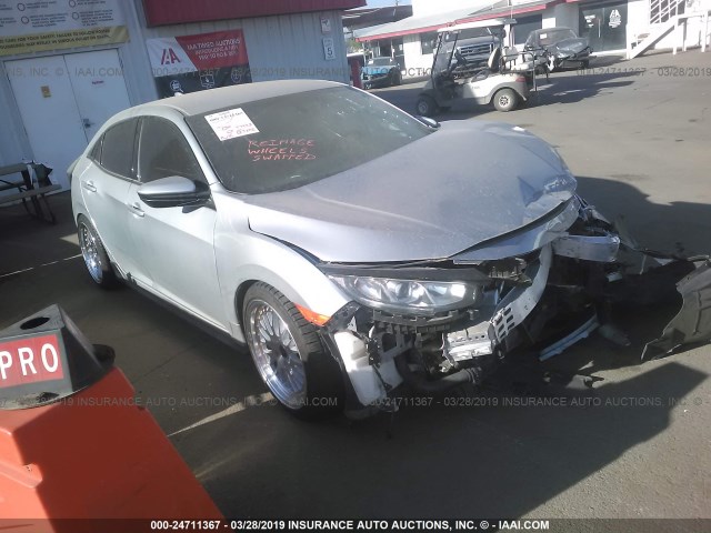 SHHFK7H44HU205577 - 2017 HONDA CIVIC SPORT SILVER photo 1