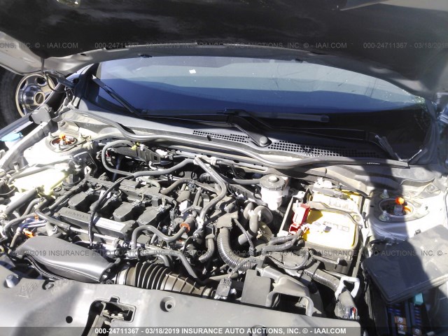 SHHFK7H44HU205577 - 2017 HONDA CIVIC SPORT Srebrny zdjęcie 10