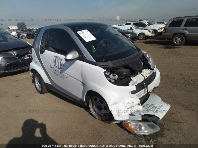 WMEEJ3BA1EK732869 - 2014 SMART FORTWO PURE/PASSION WHITE photo 1