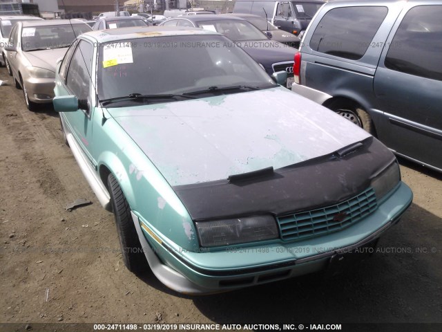 1G1LW14T8LY213508 - 1990 CHEVROLET BERETTA GT TURQUOISE photo 1