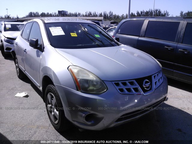 JN8AS5MT6BW165815 - 2011 NISSAN ROGUE S/SV/KROM SILVER photo 1
