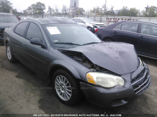 1C3EL46X44N367781 - 2004 CHRYSLER SEBRING LX GRAY photo 1