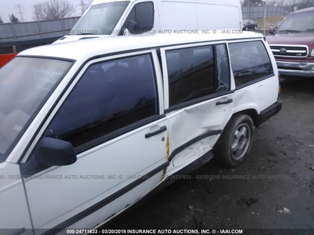 YV1FX8756H1103610 - 1987 VOLVO 740 GLE WHITE photo 6