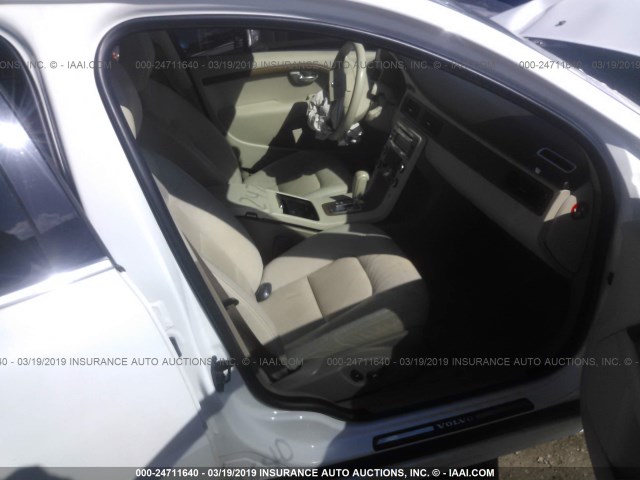 YV1AS982181059583 - 2008 VOLVO S80 3.2 WHITE photo 5