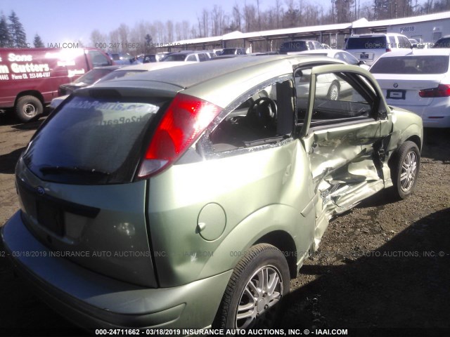 1FAHP31N17W157687 - 2007 FORD FOCUS ZX3/S/SE/SES GREEN photo 4