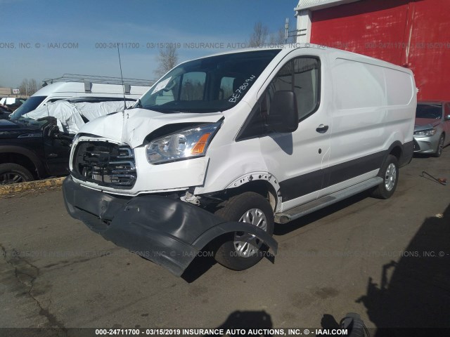 1FTYR1ZM6JKB17009 - 2018 FORD TRANSIT T-250 WHITE photo 2