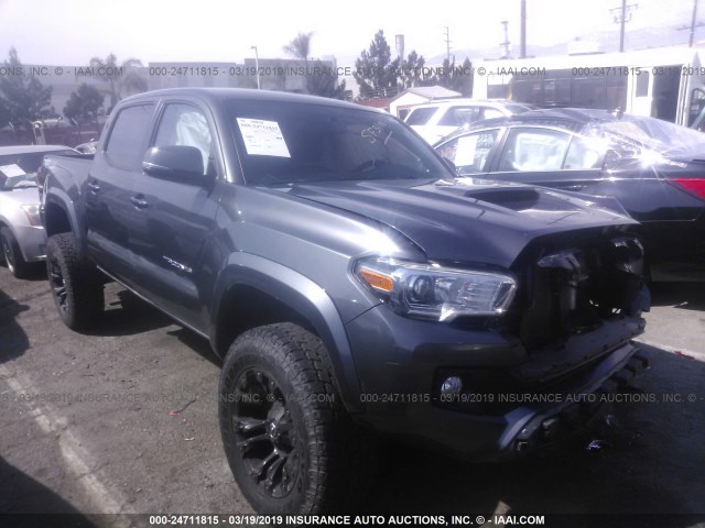 3TMCZ5AN9GM029983 - 2016 TOYOTA TACOMA DBL CAB/SR/SR5/TRD SPT/OR GRAY photo 1