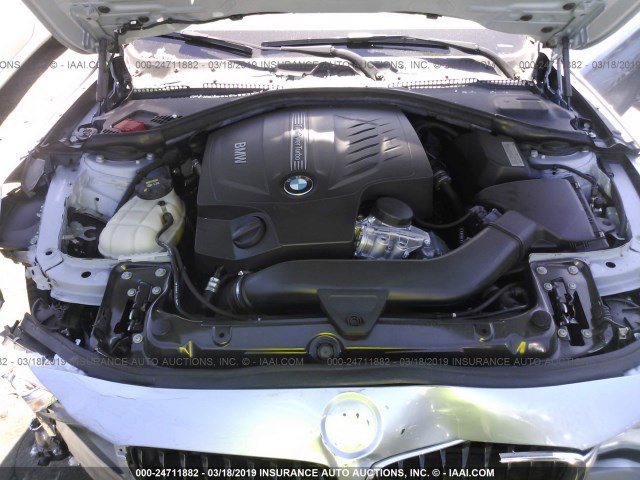 WBA3R1C55EF774505 - 2014 BMW 435 I BLUE photo 10