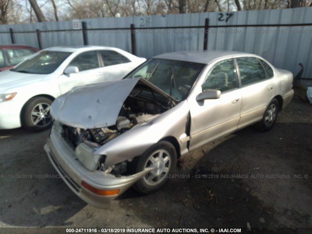 4T1BF12B3VU169971 - 1997 TOYOTA AVALON XL/XLS GOLD photo 2