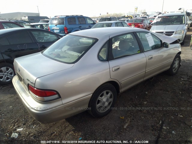 4T1BF12B3VU169971 - 1997 TOYOTA AVALON XL/XLS GOLD photo 4