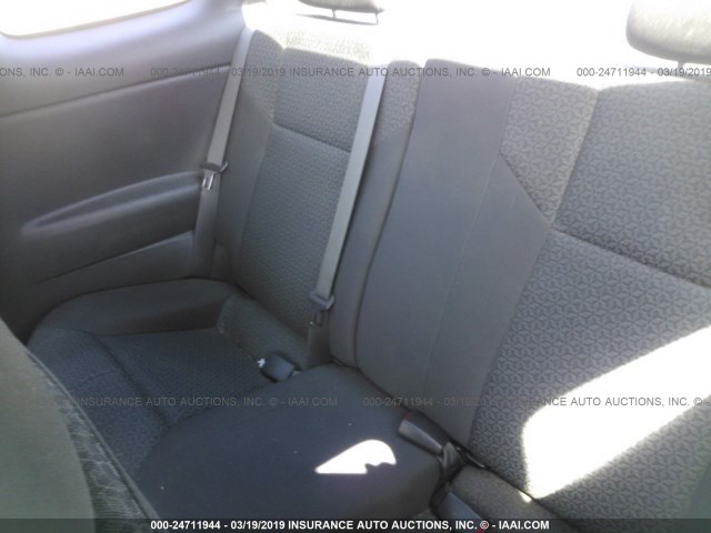 1G2AL15F577210968 - 2007 PONTIAC G5 SILVER photo 8