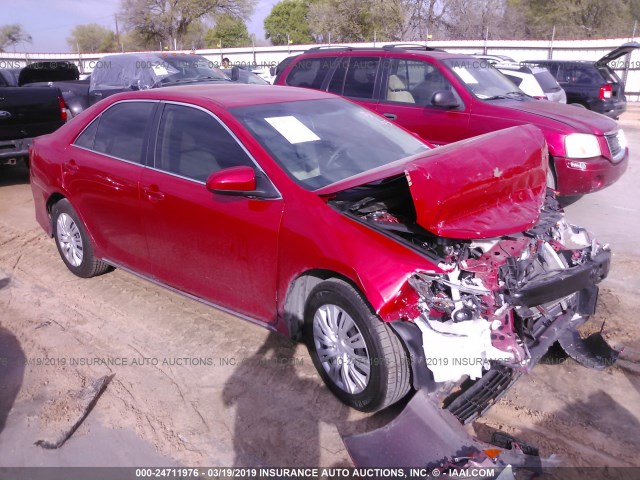 4T4BF1FK9ER417379 - 2014 TOYOTA CAMRY L/SE/LE/XLE 红色 照片 1