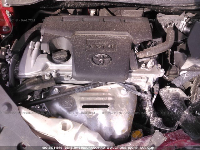 4T4BF1FK9ER417379 - 2014 TOYOTA CAMRY L/SE/LE/XLE 红色 照片 10