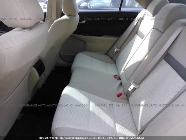 4T4BF1FK9ER417379 - 2014 TOYOTA CAMRY L/SE/LE/XLE 红色 照片 8