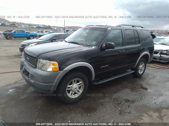 1FMZU62EX2UA28385 - 2002 FORD EXPLORER XLS BLACK photo 2