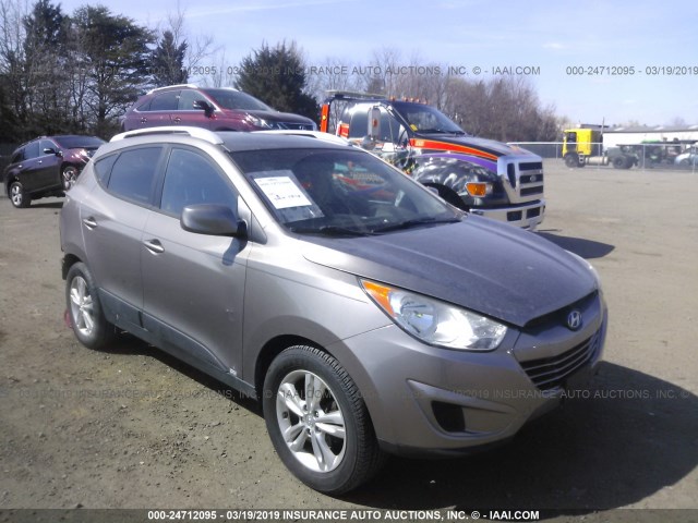 KM8JU3AC0BU262918 - 2011 HYUNDAI TUCSON GLS/LIMITED ნაცრისფერი ფოტო 1