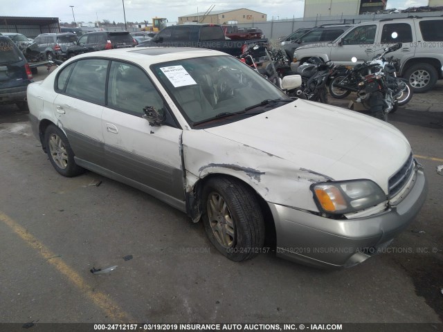 4S3BE686427203960 - 2002 SUBARU LEGACY OUTBACK LIMITED WHITE photo 1