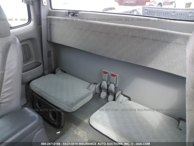 5TEVL52N62Z090891 - 2002 TOYOTA TACOMA XTRACAB SILVER photo 8