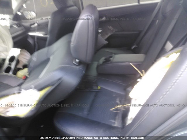 4T1BF1FK4EU465690 - 2014 TOYOTA CAMRY L/SE/LE/XLE 深蓝色 照片 8