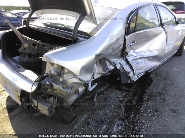 1G4HD57M79U112552 - 2009 BUICK LUCERNE CXL SILVER photo 6