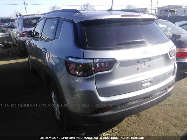 3C4NJCAB9JT488163 - 2018 JEEP COMPASS SPORT GRAY photo 3