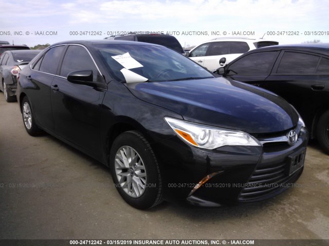 4T1BF1FK7HU313746 - 2017 TOYOTA CAMRY LE/XLE/SE/XSE BLACK photo 1