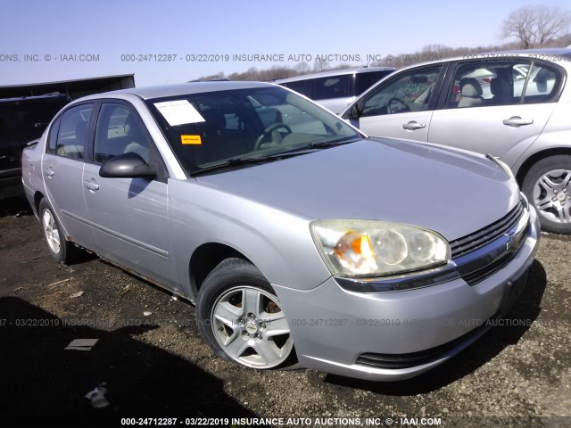 1G1ZT52815F309908 - 2005 CHEVROLET MALIBU LS SILVER photo 1
