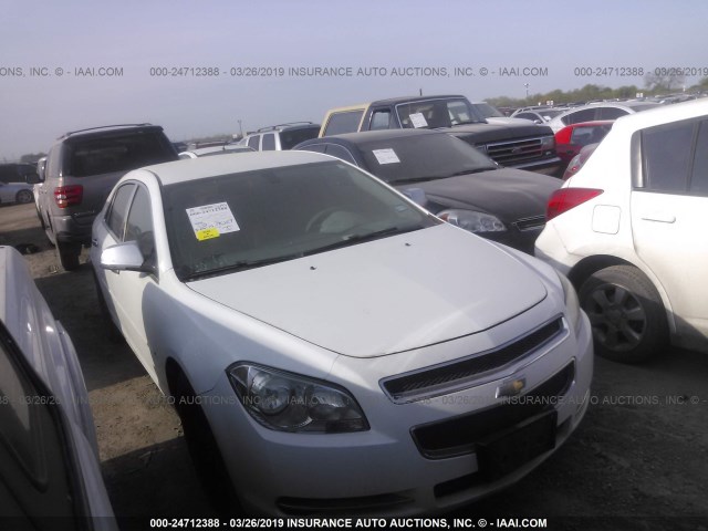 1G1ZG57B294119495 - 2009 CHEVROLET MALIBU LS WHITE photo 1