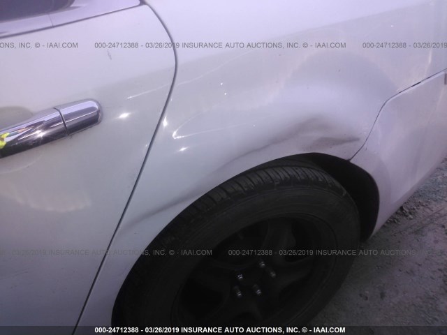 1G1ZG57B294119495 - 2009 CHEVROLET MALIBU LS WHITE photo 6