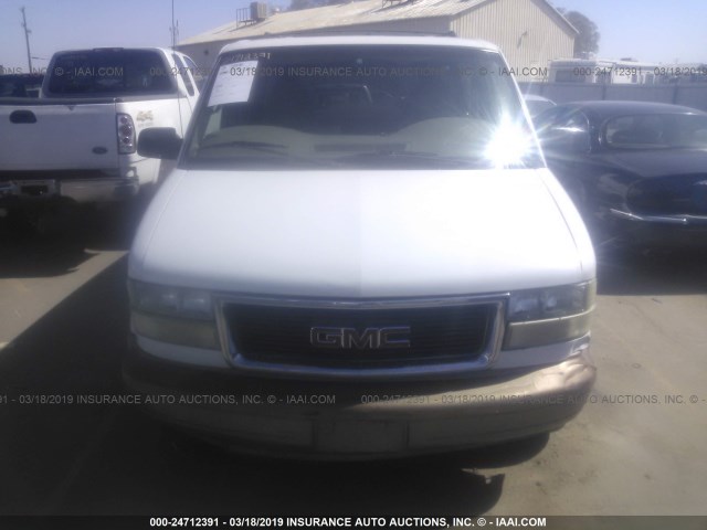 1GKDM19W8XB506150 - 1999 GMC SAFARI XT WHITE photo 6