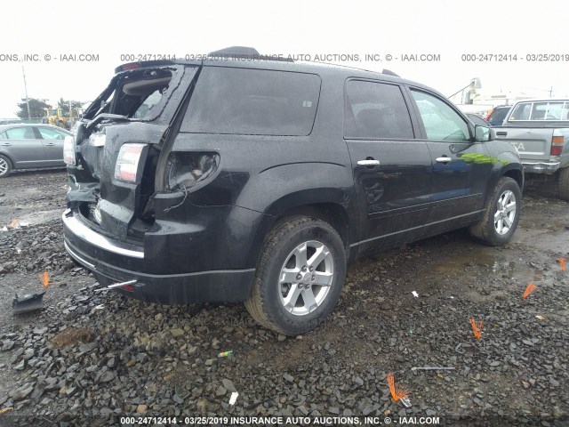 1GKKRNEDXFJ222902 - 2015 GMC ACADIA SLE GRAY photo 4