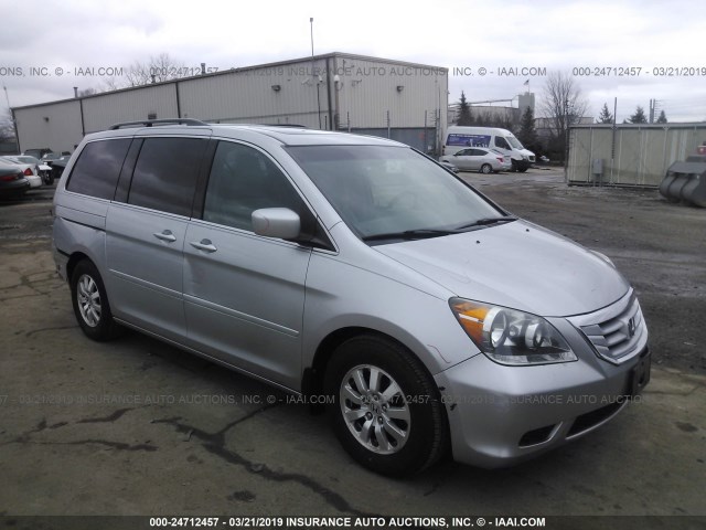 5FNRL3H73AB013720 - 2010 HONDA ODYSSEY EXL SILVER photo 1