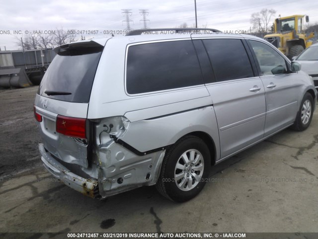 5FNRL3H73AB013720 - 2010 HONDA ODYSSEY EXL SILVER photo 6